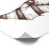 Nightmare Flower Pen & Ink Canvas print (Hoek)