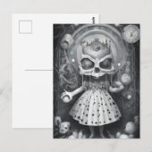 Nightmare in Wonderland Briefkaart (Voorkant / Achterkant)