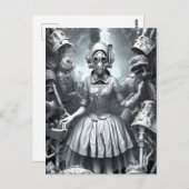 Nightmare in Wonderland Briefkaart (Voorkant / Achterkant)