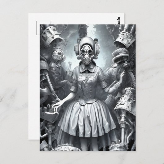 Nightmare in Wonderland Briefkaart (Voorkant / Achterkant)