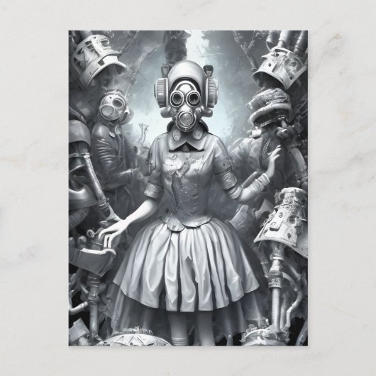 Nightmare in Wonderland Briefkaart (Voorkant)