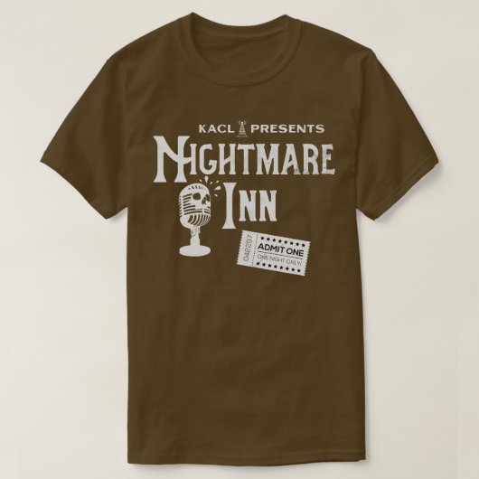 Nightmare Inn  versie T-shirt (Design voorkant)