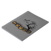 Nightmare Jotter: Halloween Spiral Journal Notitieboek (Linkerzijde)