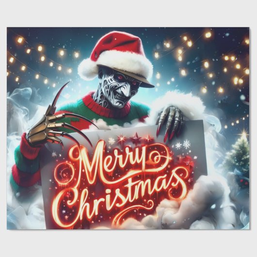 Nightmare Merry Christmas  Cadeaupapier (Vlak)