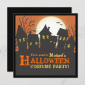 Nightmare Nabuurschap Halloween Party Invitation Kaart (Voorkant / Achterkant)