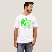 Nightmare, neongroen t-shirt (Voorkant volledig)