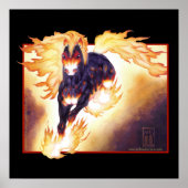 Nightmare on Black Poster (Voorkant)