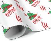 Nightmare on Elf Street Gift Wrapping Paper Cadeaupapier (Rol Hoek)