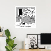 Nightmare on Form Street Poster (Thuiskantoor)