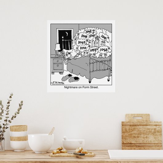 Nightmare on Form Street Poster (Keuken)