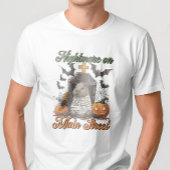 Nightmare on Main Capybara Halloween Grappig T-shi T-shirt