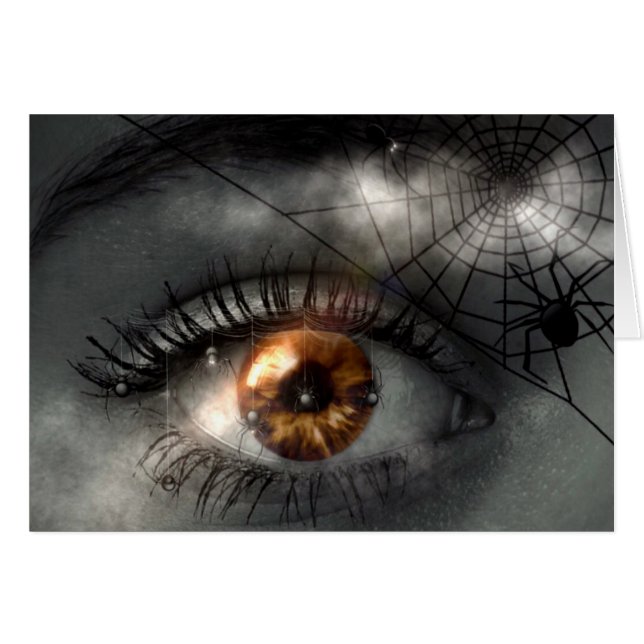 NIGHTMARE! (oog - spin - web) ~ (Voorkant Horizontaal)