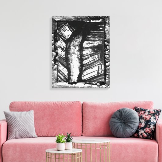 Nightmare Path Canvas Afdruk (Insitu (Woonkamer))