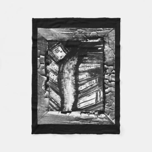 Nightmare Path Fleece Deken (Voorkant)