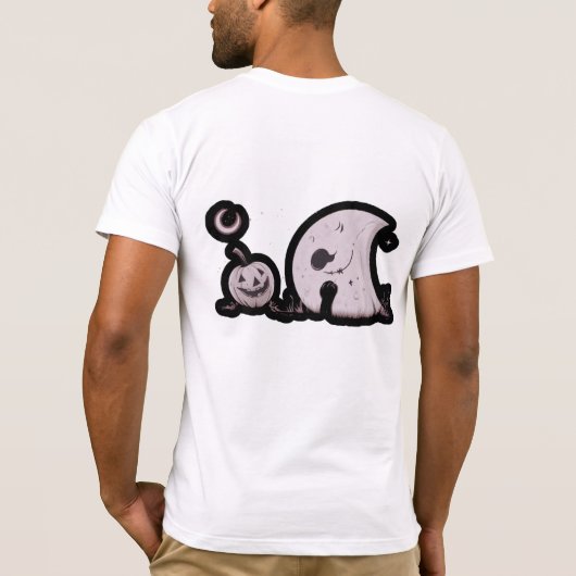 Nightmare Realm Horror T-Shirt Design (Achterkant)