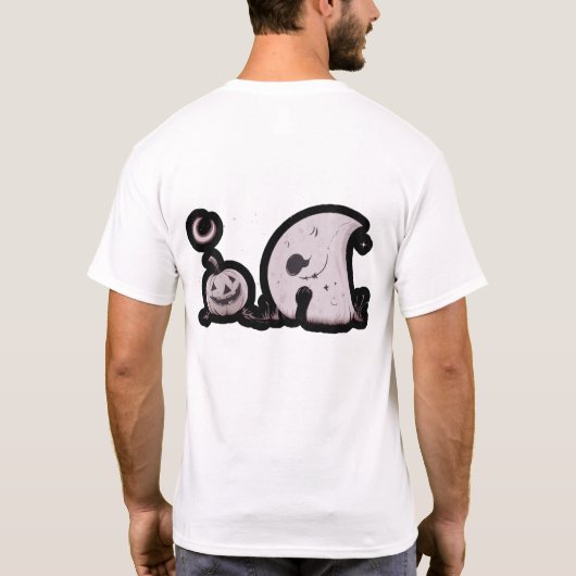 Nightmare Realm Horror T-Shirt Design (Achterkant)