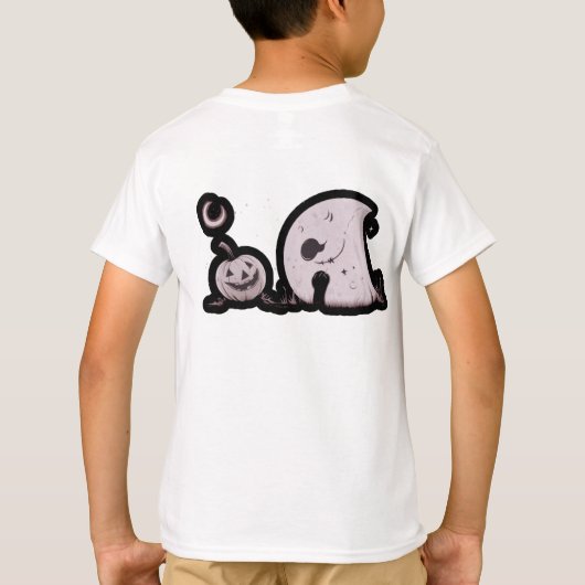 Nightmare Realm Horror T-Shirt Design (Achterkant)