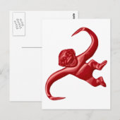 Nightmare Retro Speelgoed Monkey Briefkaart (Voorkant / Achterkant)