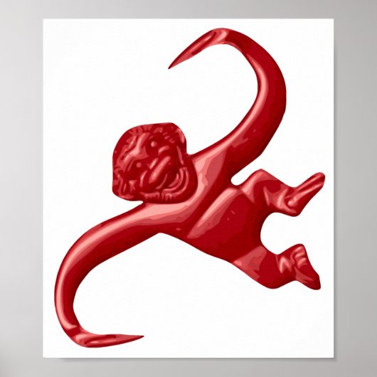 Nightmare Retro Speelgoed Monkey Poster (Voorkant)