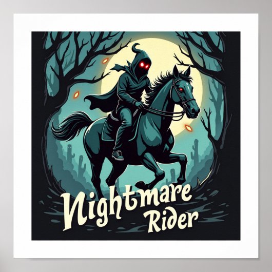 Nightmare Rider Poster (Voorkant)