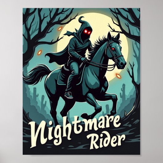 Nightmare Rider Poster (Voorkant)