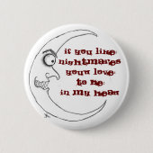 Nightmare Ronde Button 5,7 Cm (Voorkant)