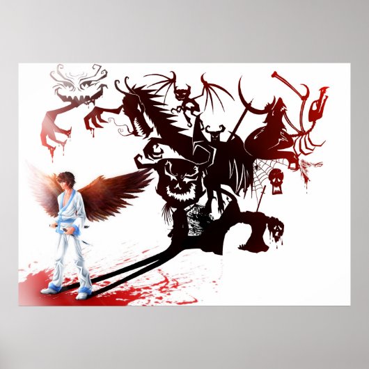 Nightmare Shadows Poster (Voorkant)