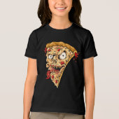 Nightmare Slice: een beet die je niet zult vergete Tri-Blend Shirt (Voorkant)