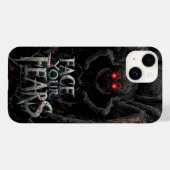 Nightmare Spider - Dark Horror Illustratie Case-Mate iPhone Case (Achterkant (horizontaal))