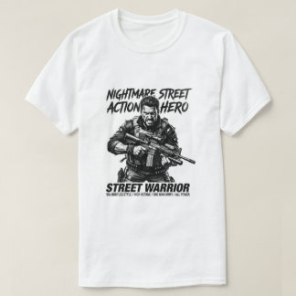 Nightmare Street Action Hero Tactische Krijger T-shirt