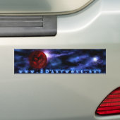 Nightmare-systeem Bumpersticker (Op auto)