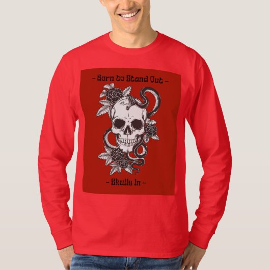 "Nightmare Threads" zou een passende titel voor he T-shirt (Voorkant)