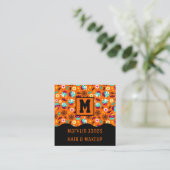 NIGHTMARE TRICK OR TREAT HALLOWEEN VIERKANTE VISITEKAARTJE (Staand voorkant)