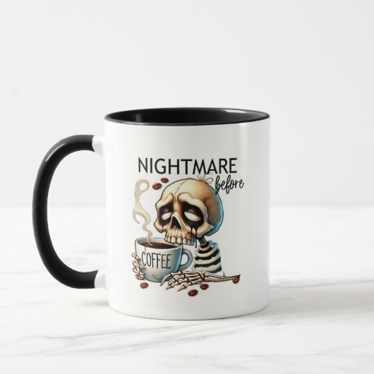 Nightmare voor koffie mok (Links)