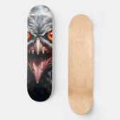 "Nightmare Wings: De Gekauwde Vampireuil" Persoonlijk Skateboard (Voorkant)