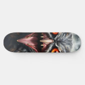 "Nightmare Wings: De Gekauwde Vampireuil" Persoonlijk Skateboard (Horizontaal)