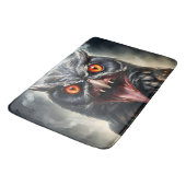 Nightmare Wings: The Fanged Vampire Owl is een Ame Badmat (Gekanteld)