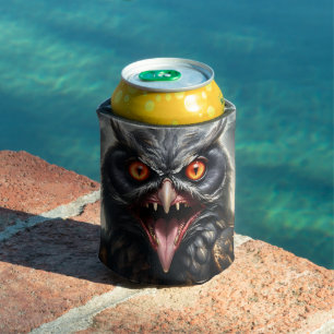 Nightmare Wings: The Fanged Vampire Owl is een Ame Blikjeskoeler