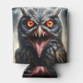 Nightmare Wings: The Fanged Vampire Owl is een Ame Blikjeskoeler (Achterkant)