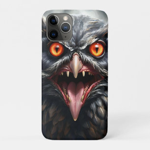 Nightmare Wings: The Fanged Vampire Owl is een Ame Case-Mate iPhone Case