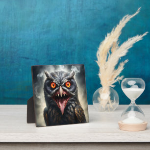 Nightmare Wings: The Fanged Vampire Owl is een Ame Fotoplaat