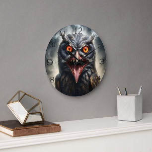 Nightmare Wings: The Fanged Vampire Owl is een Ame Grote Klok