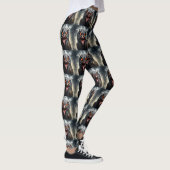 Nightmare Wings: The Fanged Vampire Owl is een Ame Leggings (Rechts)