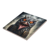 Nightmare Wings: The Fanged Vampire Owl is een Ame Tegeltje (Zijkant)