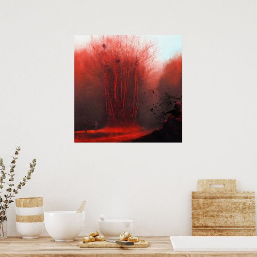 Nightmare Worlds No. 1877 Poster (Keuken)