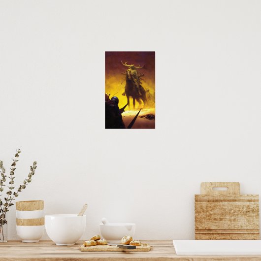 Nightmare Worlds No. 1976 Poster (Keuken)