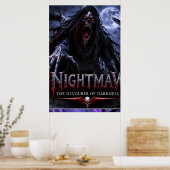 Nightmaw Verorberaar van de Duisternis Poster (Keuken)