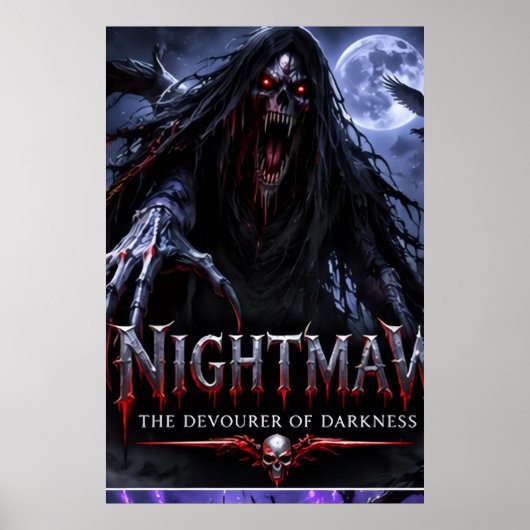 Nightmaw Verorberaar van de Duisternis Poster (Voorkant)