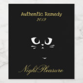 Nightplezier Private Brand Wijn Etiket (Enkel label)