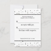 Nights in Paris RSVP Kaartje (Achterkant)